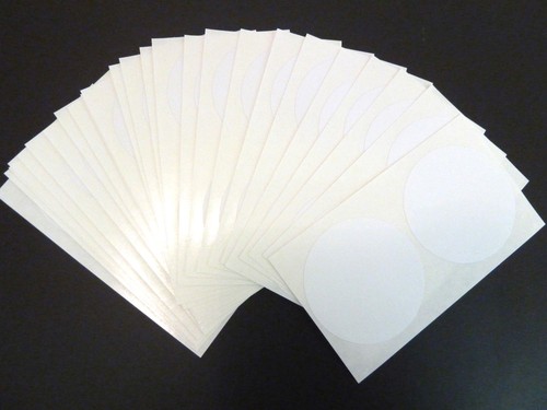 50 mm (2 Zoll) Runde Aufkleber Farbige Kreise Rund Klebeetiketten 42 Farben - Bild 27 von 47