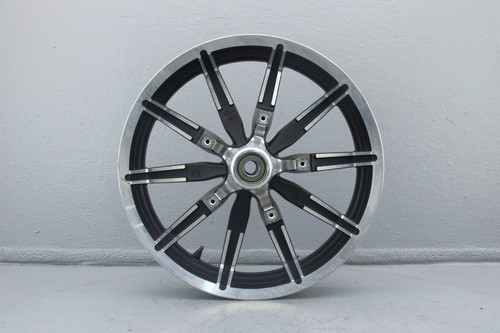 2016 Harley Road Glide 17" x 3.00"Front Wheel Rim IMPELLER CONTRAST 25mm - Picture 8 of 18