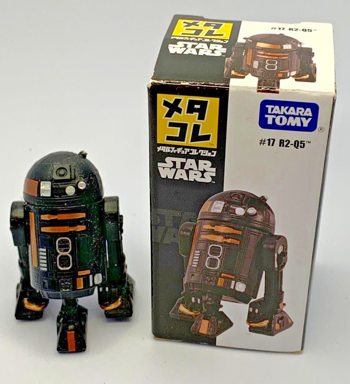 STAR WARS Metal Figure Collection Meta-Colle #17 R2-Q5 TAKARA TOMY From JAPAN