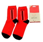 Hunter Size L Red Socks for Women
