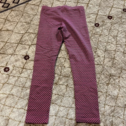 Vineyard Vines Whale Stretch Leggings Girls Size M Blue Pink Pants - Picture 5 of 6