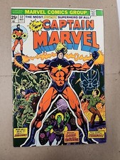 Captain Marvel  #32  May  Origin of Drax the Destroyer. J9