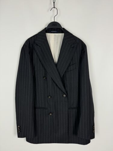 Suitsupply Blazer Havana doppiopetto plissettato più lana - Foto 3 di 11