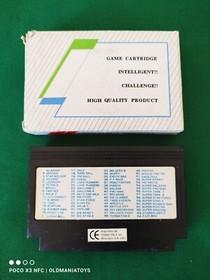 Road Fighter 1 x 64 Very Rare Cartridge Boxed Nes Rara cartuccia 8 bit Famiclone