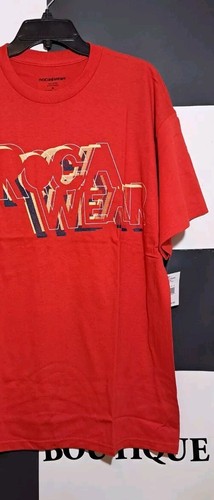 Rocawear Mens T-Shirt Roc Stax Short Sleeve Graphic Print XL Red - Picture 4 of 6