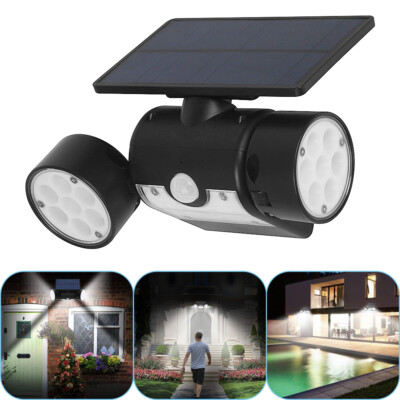 LED Garten Solarlampe Solarleuchten Wandleuchte Mit ...