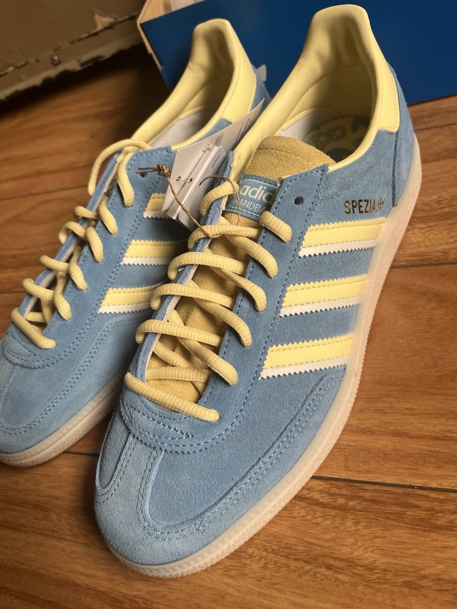 Size 9 - adidas Handball Spezial Semi Blue Burst Almost