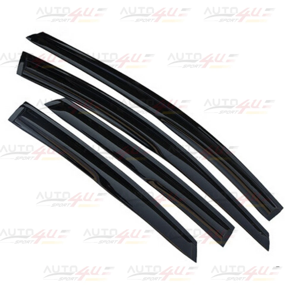 For 09-11 Subaru Impreza Base Model 3D MUGEN Style Window Visor Wind Deflector Foto 2 de 4