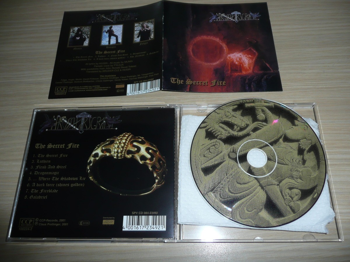 CD Hrossharsgrani - The Secret Fire RARE METAL / CCP RECORDS
