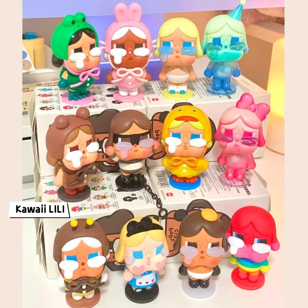 Crybaby Crying Again Series Blind Box Confirmed Figure Art Toy Hot