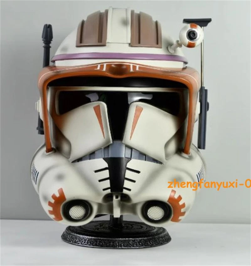 Star Wars The Clone Wars Commander Cody Cosplay Helmet Wearable Resin Mask Prop - Image 2 of 4