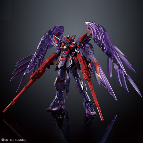 Gundam Base Limited MG Wing Gundam Zero EW CLEAR PURPLE CROSS CONTRAST COLORS - Picture 11 of 24
