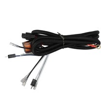 12V Horn Wiring Harness Relay Kit 1.9m Cable 50W 1 To 2 Air Horn Cable Relay