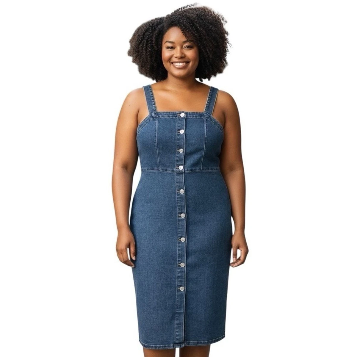 Denim A-Line Dresses for Women for sale | eBay