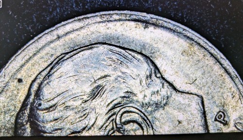 2000-D 10c Dime Broadstruck Error Broad Strike Slight Off Center Mint Error - Picture 9 of 20