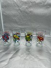 Marvel Iron Man, Hulk, Spiderman, and Captain America glasses 16 0z