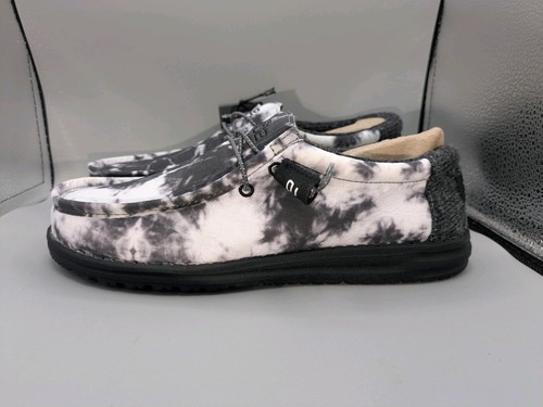 Hey Dude Herren Wally Thunderstruck Batik Schnürschuhe Halbschuhe Gr. 10, EUR 43 - Bild 8 von 10