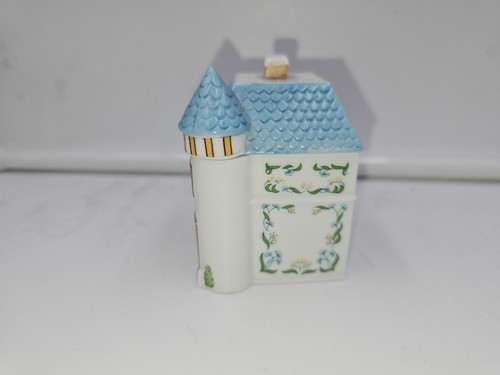 The Lenox Spice Village - 1989 PARSLEY Spice House With Lid - Picture 4 of 6