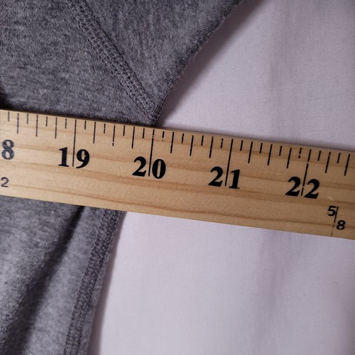 Bylt Henley Hemd Herren Small Grau Kurzarm Drop Cut Lux - Bild 7 von 10