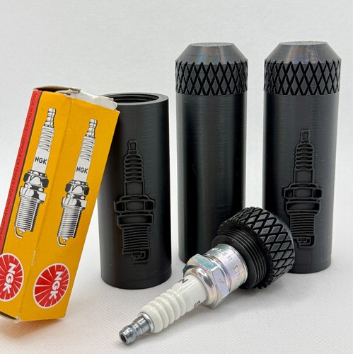 Zündkerzenbox  für Kurzgewinde | Optional mit NGK B6HS / B10HS - Bild 16 von 33