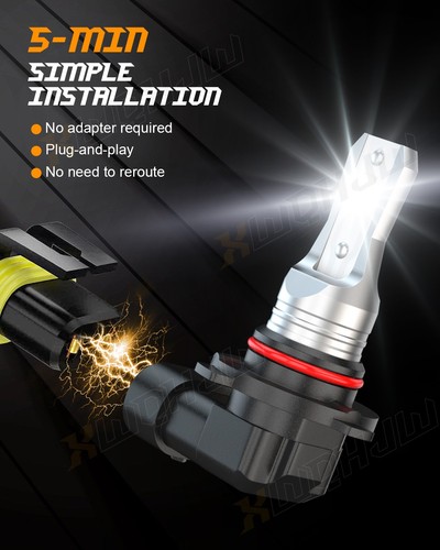 For Chevy Colorado 2015-2022 Car LED Headlight High Low Beam Fog Light Bulbs Kit - Picture 3 of 9