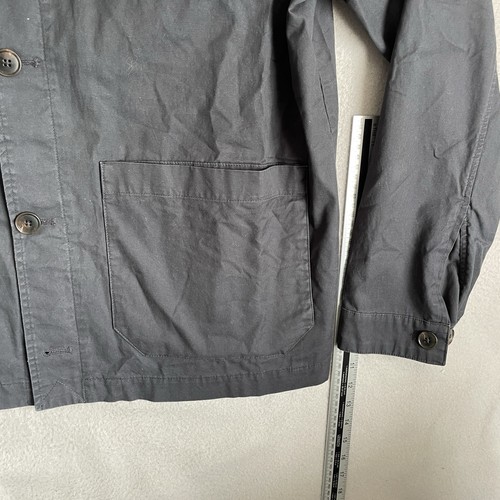 Fat Face Jacket Mens XXL 2XL Blue Chore Utility Oi Polloi Heavy Shacket Casual - Picture 6 of 9