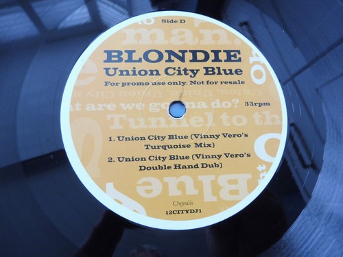Blondie – Union City Blue 1995 UK 2 x 12" CHRYSALIS DJ/PROMO - Picture 7 of 7