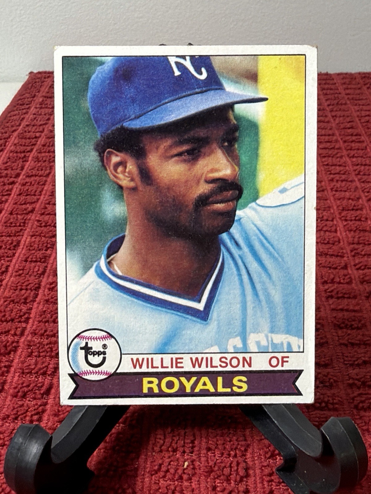1979 Topps Willie Wilson - #409  - ROOKIE CARD  - KC Royals