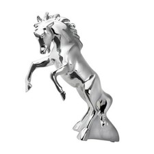 48120 Fighting Stallion Hood Ornament Chrome