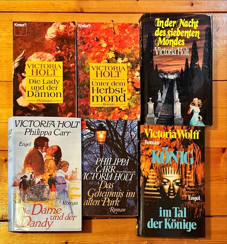 Konvolut 23 Bücher Victoria Holt Hardcover Taschenbücher Philippa Carr Romane - Bild 4 von 6