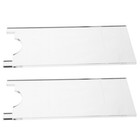 2pcs Bed Stoppers: Clear Under Couch And Bed Furniture Stoppers -