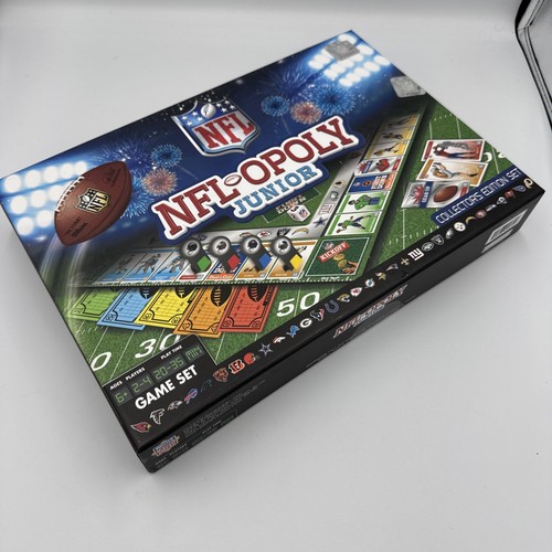 NFLopoly Jr Football , Collector's Edition, New Licensed NFL - Picture 1 of 5