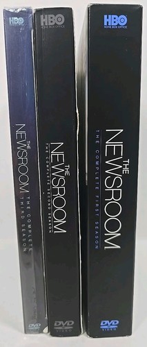 The Newsroom Season 1-3 The Complete Series DVD HBO Jeff Daniels Reg 1 Pre-owned - Picture 12 of 12