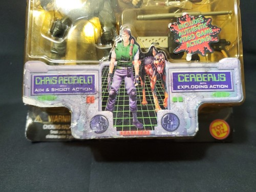 1998 Toybiz Video Game Super Stars Resident Evil Chris Redfield Action Figure - Picture 4 of 12
