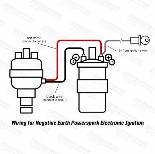 Powerspark Electronic Ignition Kit Ducellier 4-Cyl Distributor Alfa Citroen Fiat - Picture 3 of 9