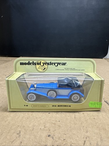 Matchbox Models Of Yesteryear #Y-16 1928 Mercedes Benz SS - Picture 1 of 14