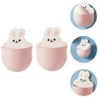 2 STÜCKE Punch Free Storage Racks Cartoon Wand Lagerregale Home Wandbehang