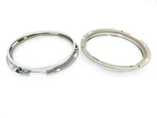 HEADLIGHT RETAINING HOLDING INNER BEZEL RIM 7 PAIR Fit FOR NEW WILLYS JEEP