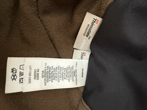 Cabela's Northern Flight Jacket Hooded Camo Coat Thinsulate Platinum Men’s 2XL - Picture 8 of 12