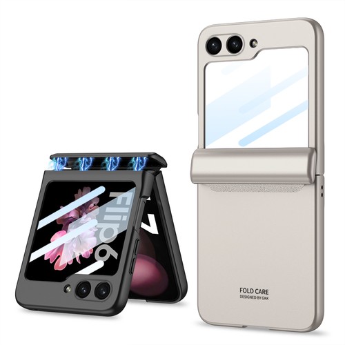 For Samsung Galaxy Z Flip 7/Flip6 Privacy Screen Film Full Protection Hinge Case - Picture 2 of 20