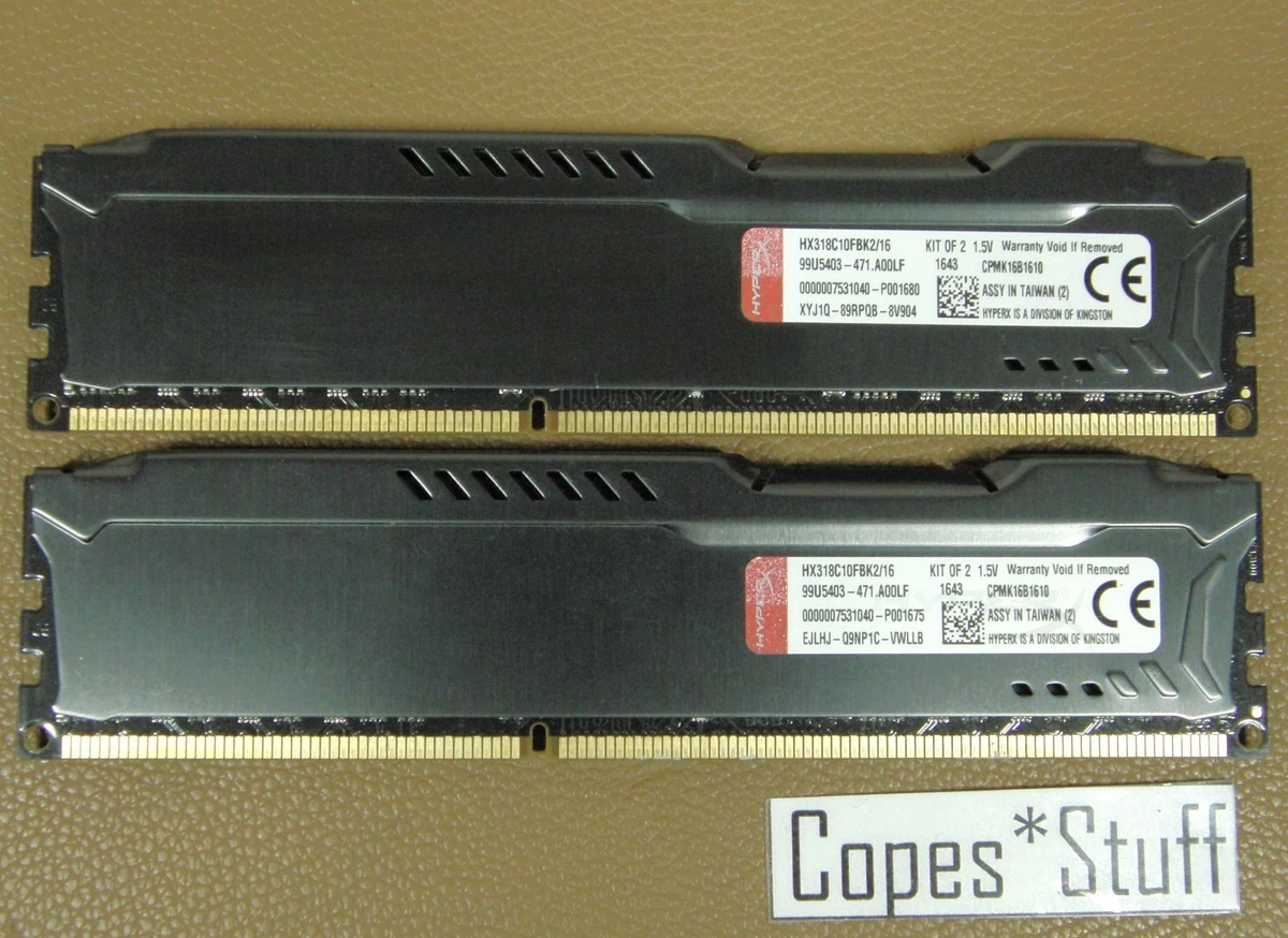 Kingston 16GB DDR3 SDRAM for sale | eBay