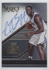 2014-15 Panini Select Signatures /60 Anthony Bennett #S-AB Auto