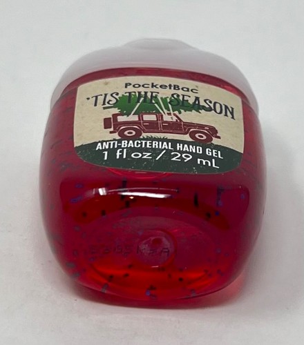5 BATH & BODY WORKS TIS THE SEASON POCKETBAC ANTI BACTERIAL HAND GEL SANTIZER - Picture 4 of 4