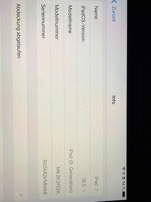 Apple iPad 9. Gen 64GB, Wi-Fi, 10,2 Zoll - Space Grau