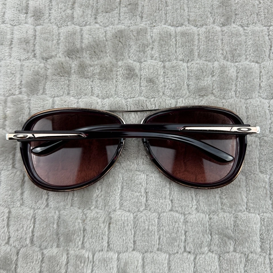 Gafas de sol Oakley Split Time OO4129-0258 oro rosa cristal frambuesa *Leer Foto 2 de 4