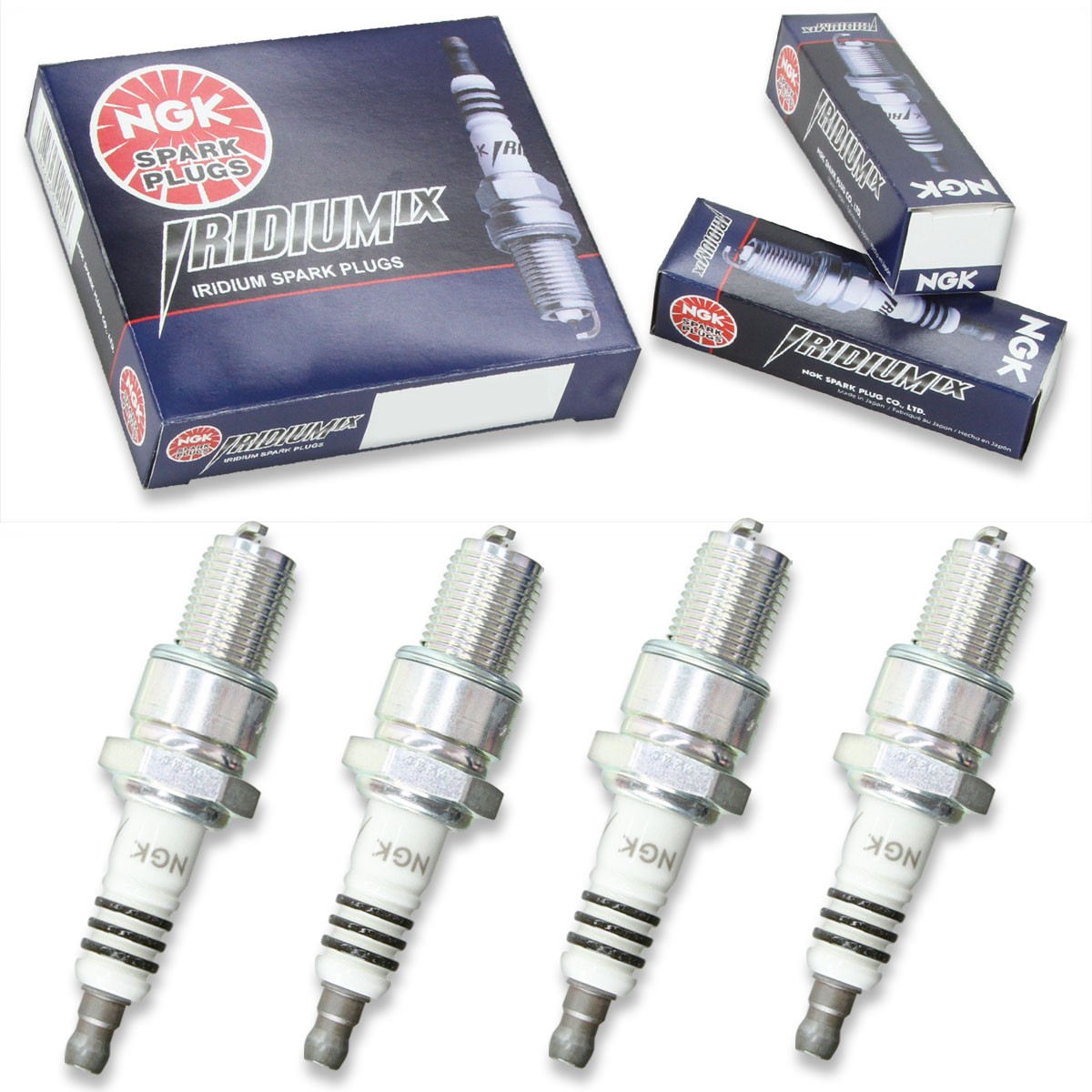 4pcs 2009 Arctic Cat M8 EFI 153 Sno Pro LE NGK Iridium IX Spark Plugs 800cc pn