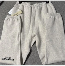 Essentials Light Oatmeal Sweatpants XXS-XXL