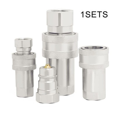 1 Set Release Fitting 10 MM Carbon Steel Internal Thread Brand New High Quality