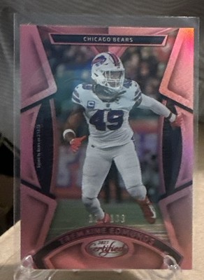 2023 Panini Certified - Tremaine Edmunds #58 Mirror Pink /199