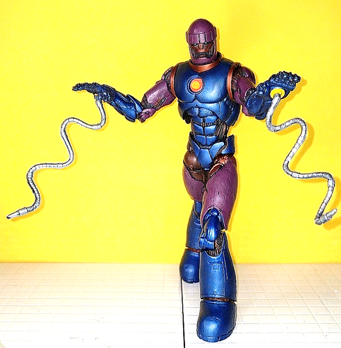 mexican X MEN SENTINEL OVERSIZED 15.50" action figure HARD PLASTIC VHTF !!!!!!!! - Picture 4 of 7